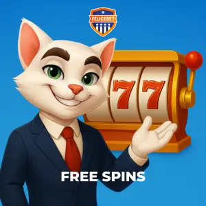 Felicebet cat mascot with free spins slot machine